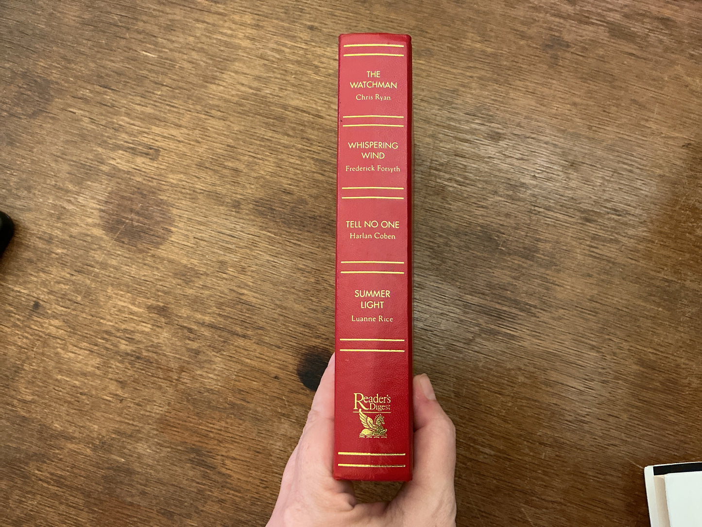 'READERS DIGEST CONDENSED BOOKS :- THE WATCHMAN, WHISPERING WIND, TELL NO ONE, SUMMER LIGHT' by HARLAN C 'CHRIS RYAN, FREDERICK FORSYTH