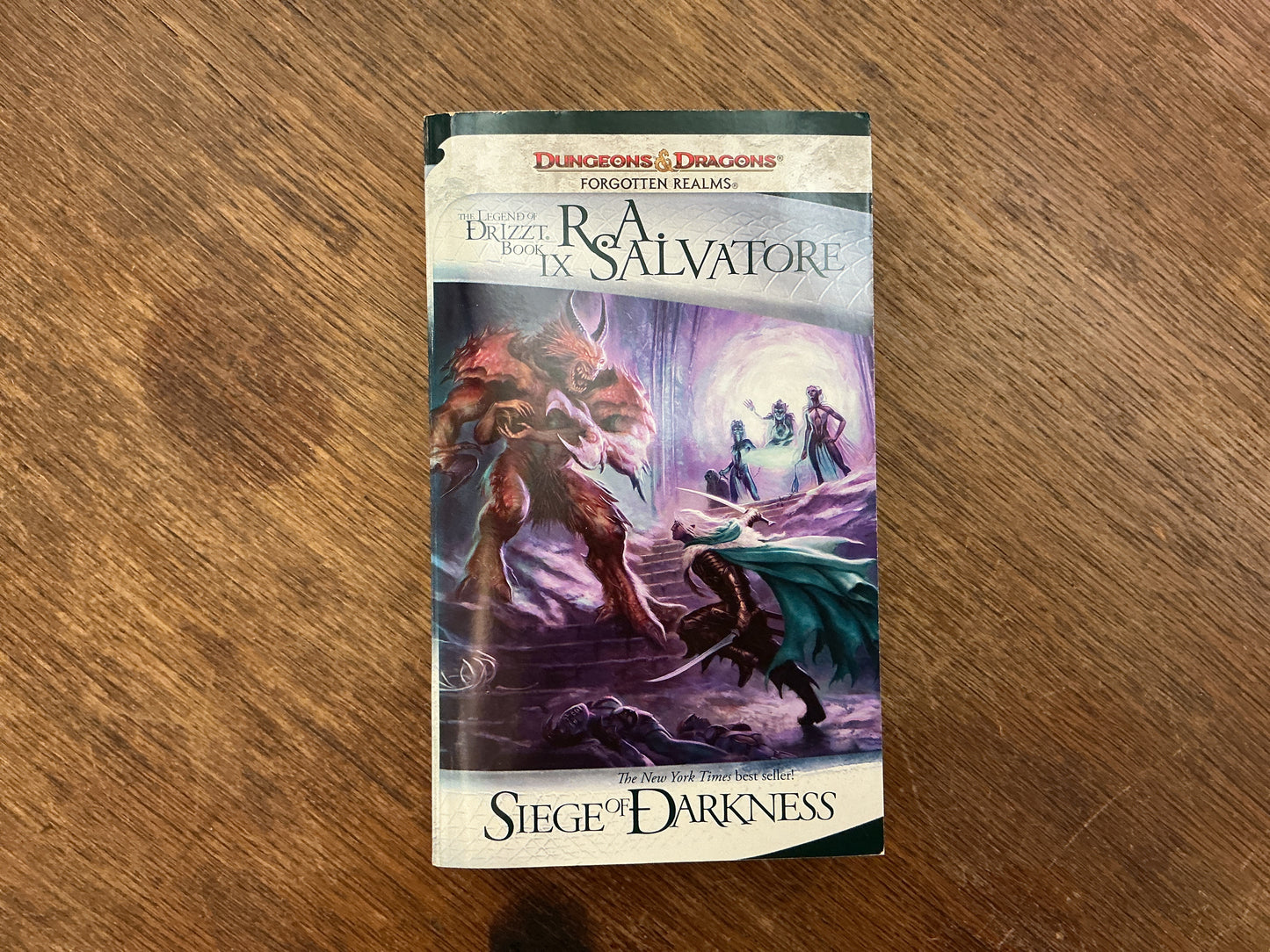 Siege of Darkness #4 The Legend of Drizzt by R.A. Salvatore