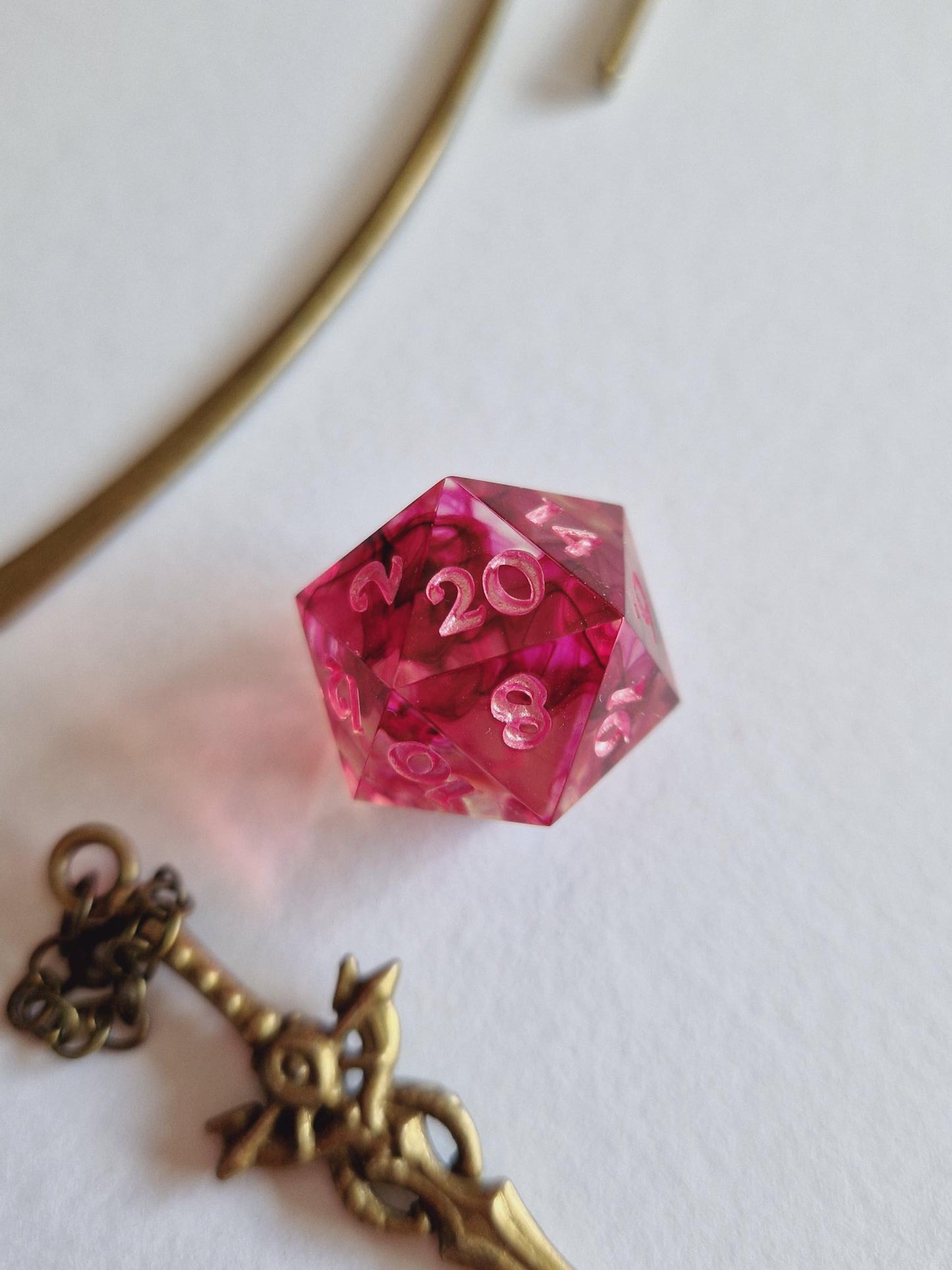 Single D20 “Bleeding Heart”