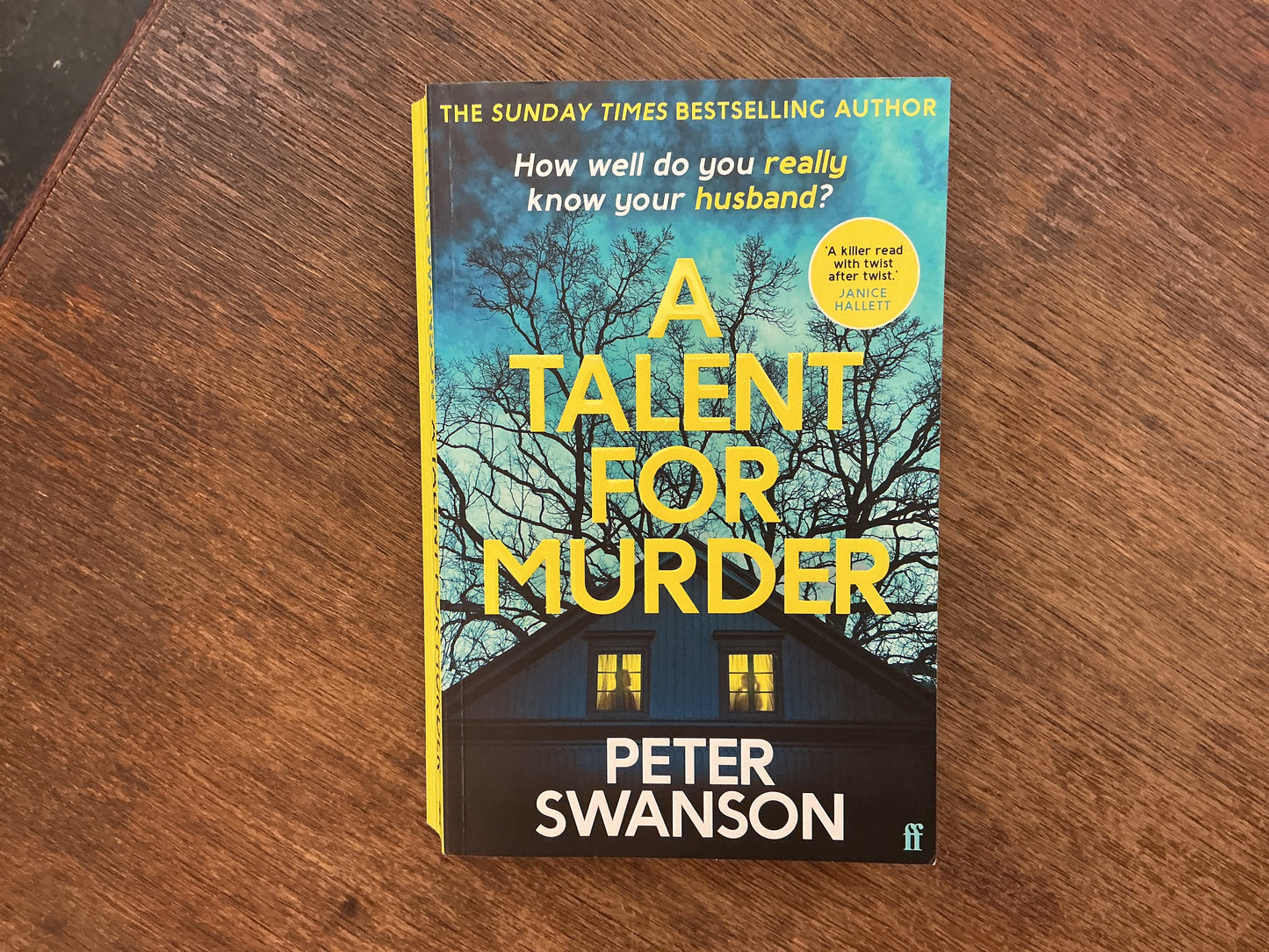 A Talent for Murder by Peter Swanson
