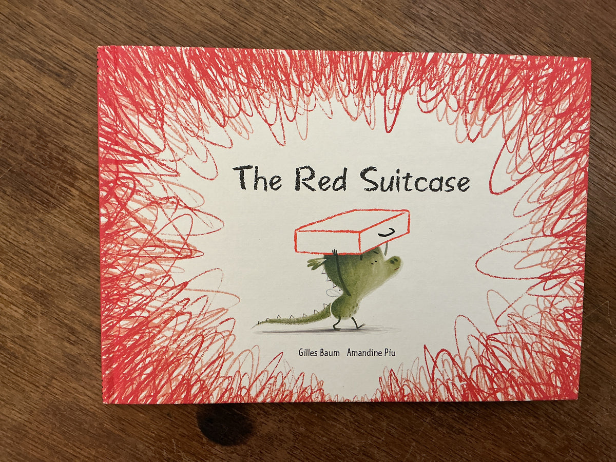The Red Suitcase by Giles Baum, Amandine Píu