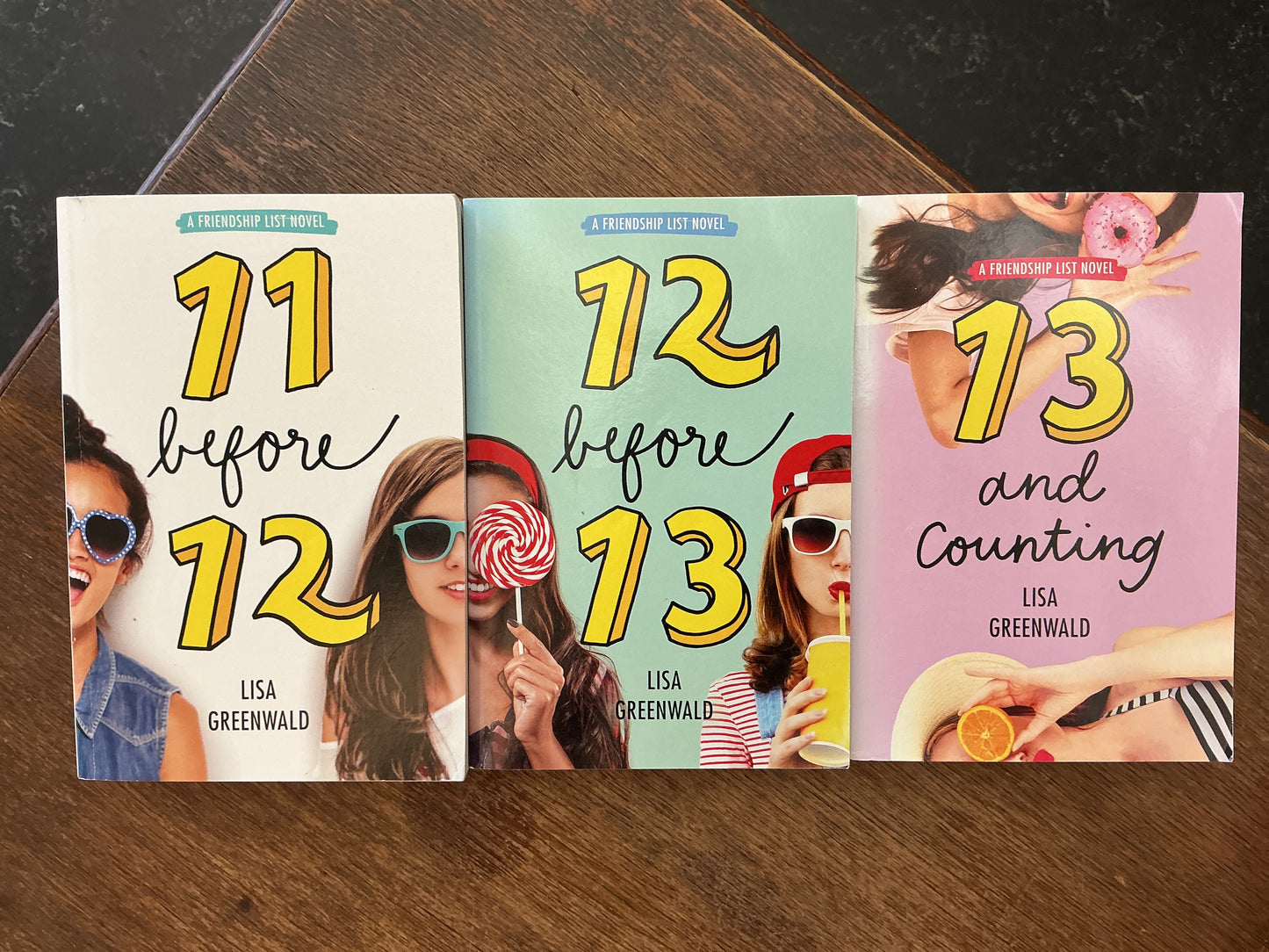 Friendship List: 11 before 12, 12 before 13, 13 and counting by Lisa Greenwald