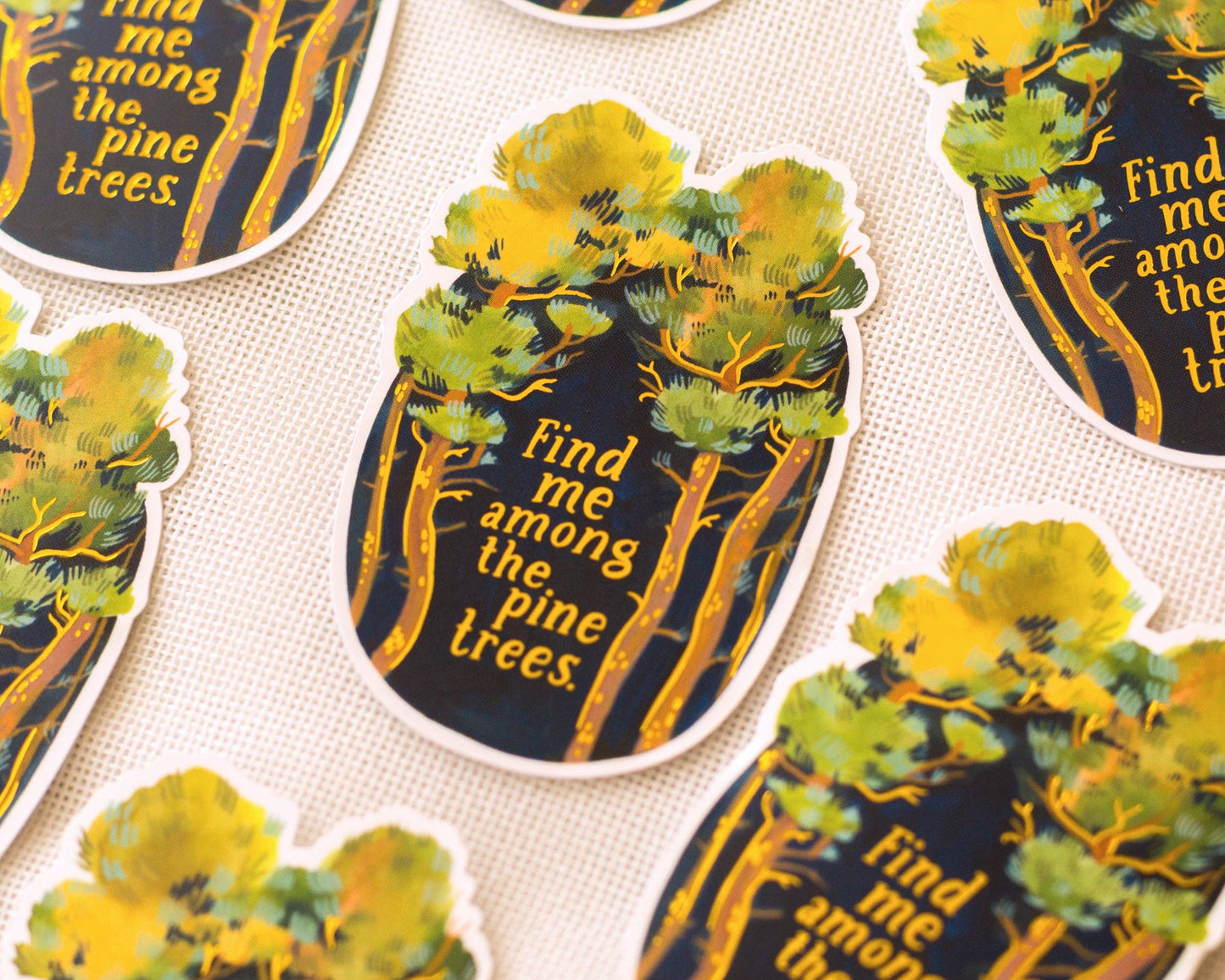 Vinyl Sticker — The Pines
