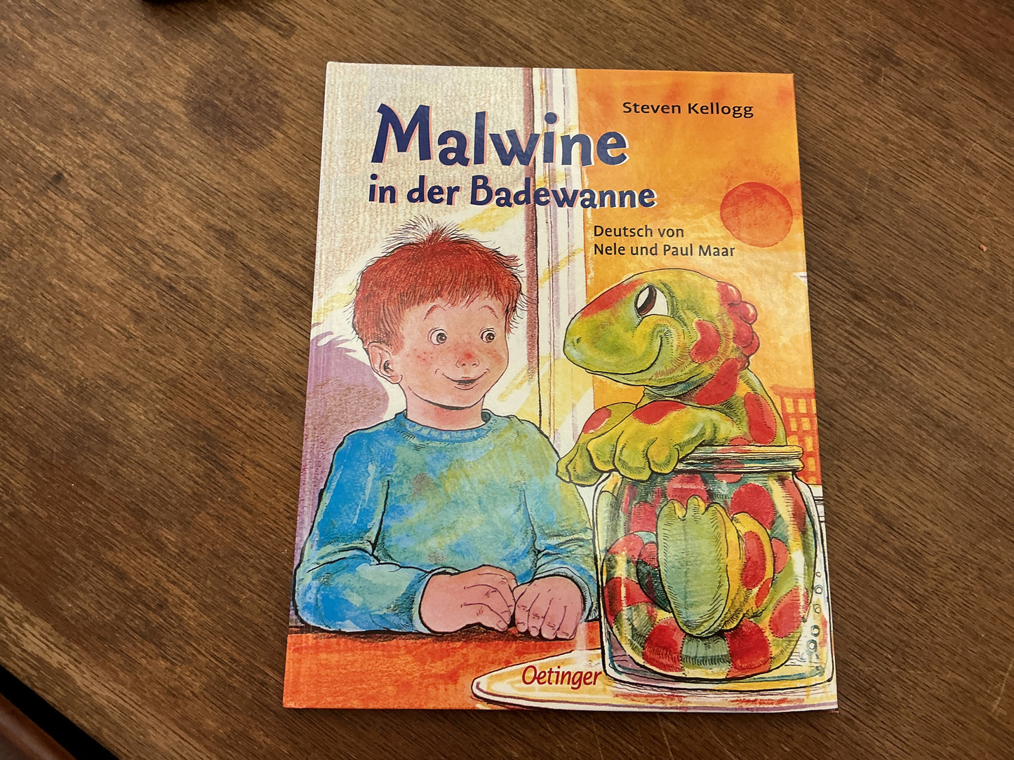 Malwine in der Badewanne