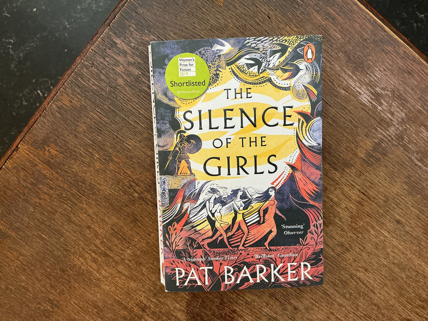 The Silence of The Girls by Pat Barker