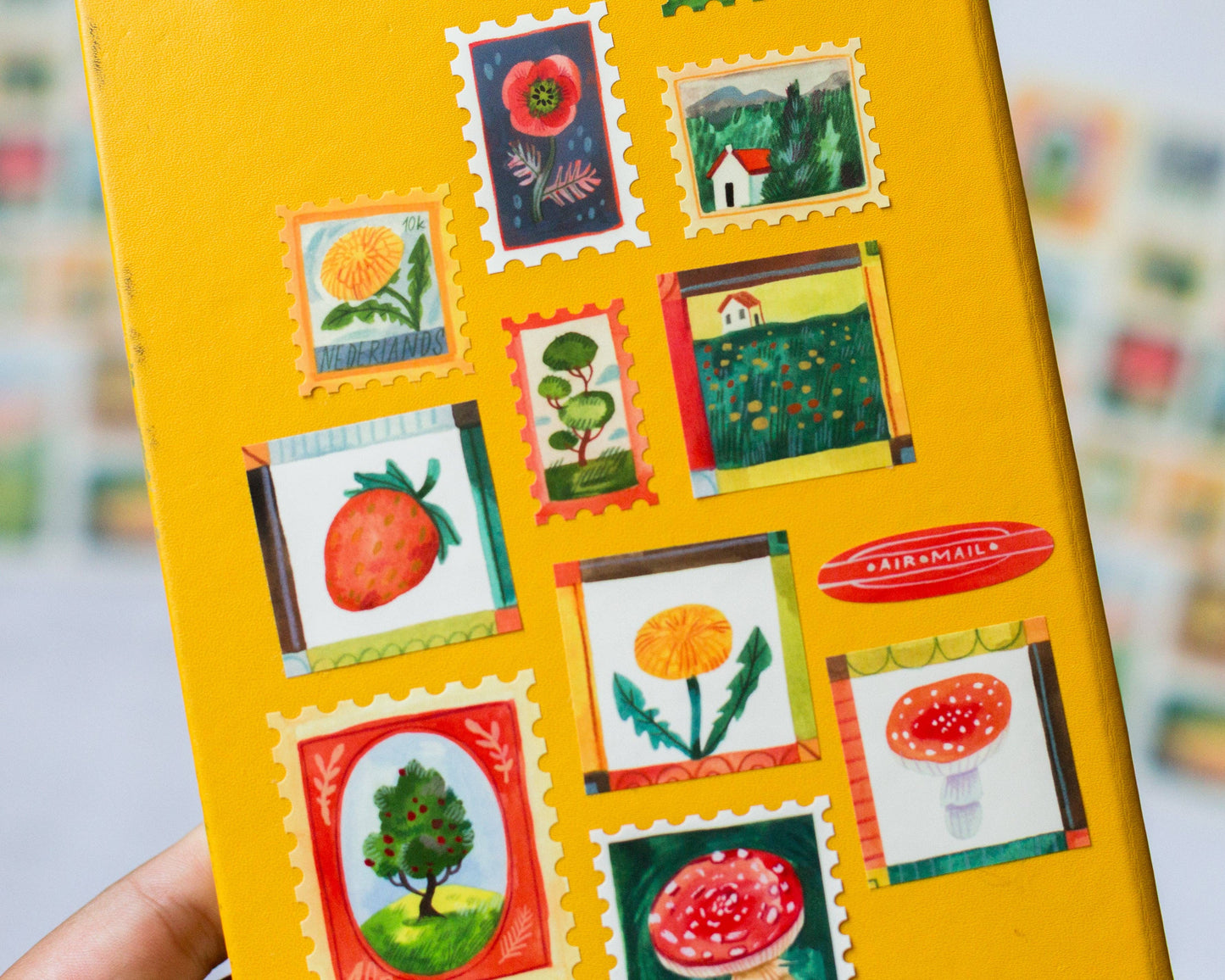 Vinyl Sticker Sheet — Stamps