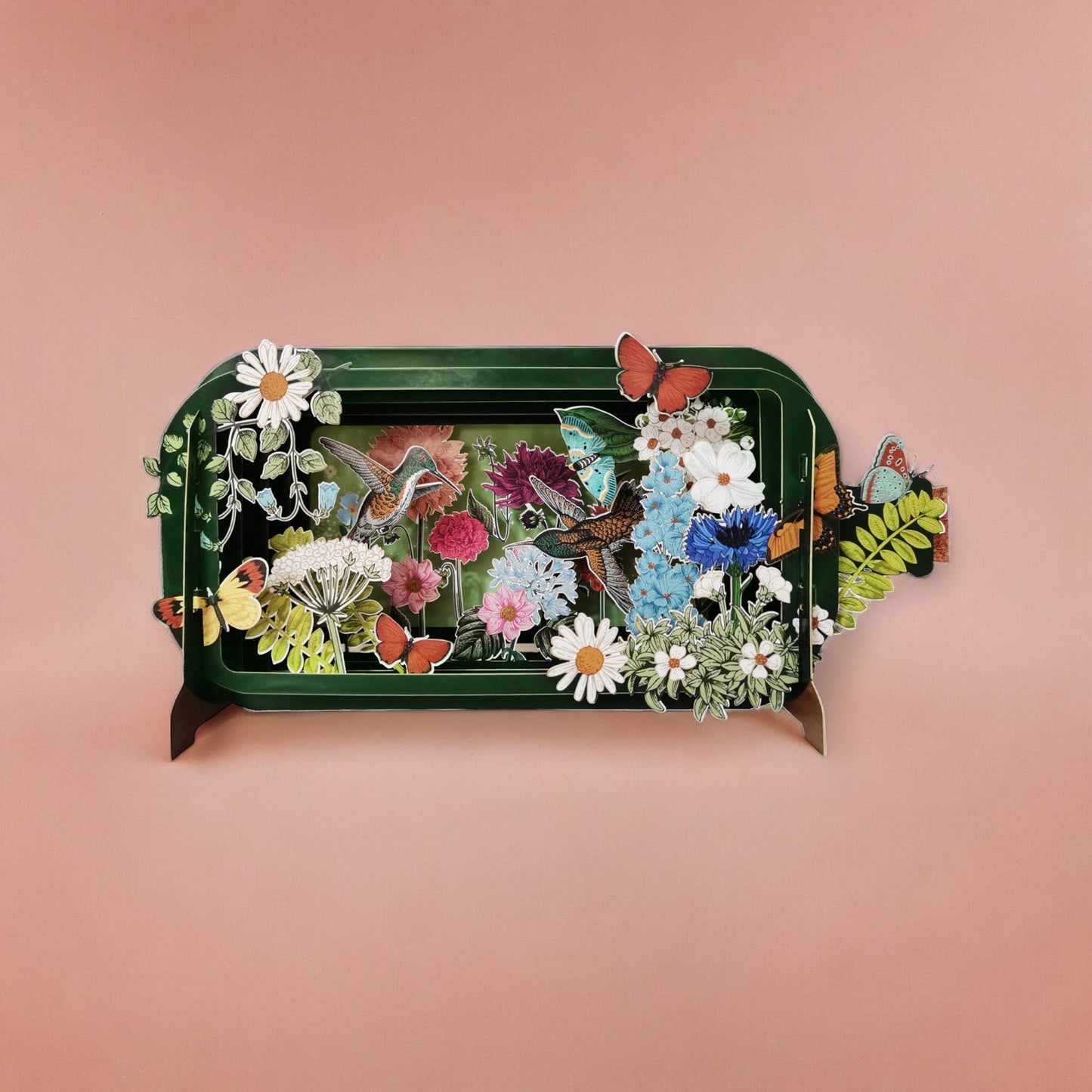 Hummingbirds Pop Up Everyday Greeting Card