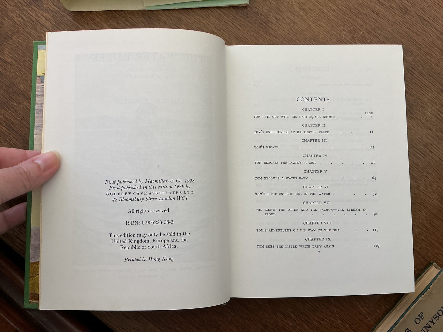 The Waterbabies by Charles Kingsley 1979 edition