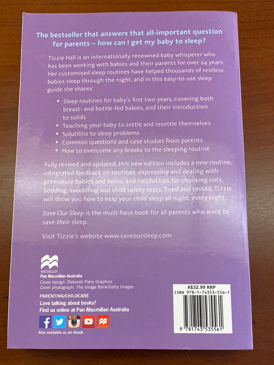 Save Our Sleep: a parents’ guide towards happy, sleeping babies from birth to two years