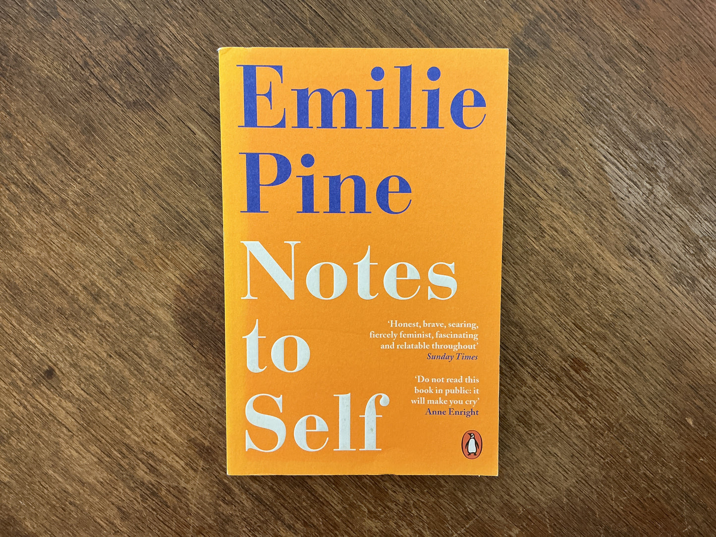 Notes to Self by Emilie Pine
