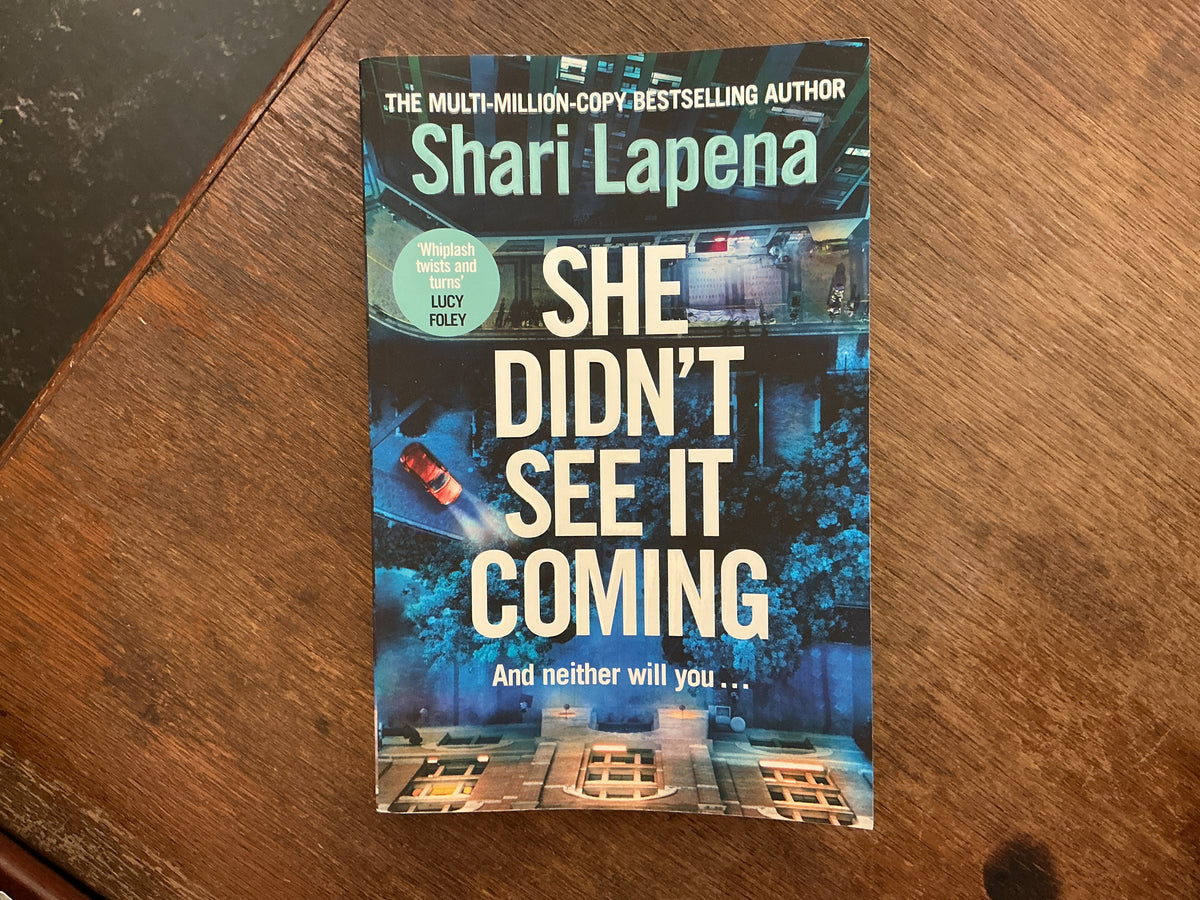 She Didn't See It Coming by Shari Lapena