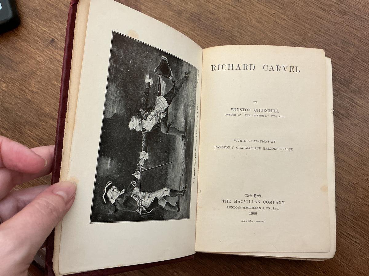 Richard Carvel by Winston Churchill 1900