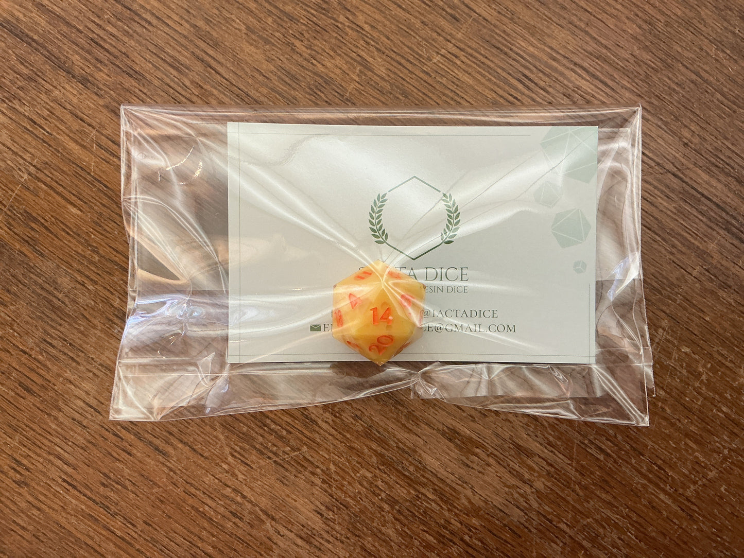 Single D20 “Critical Swiss”