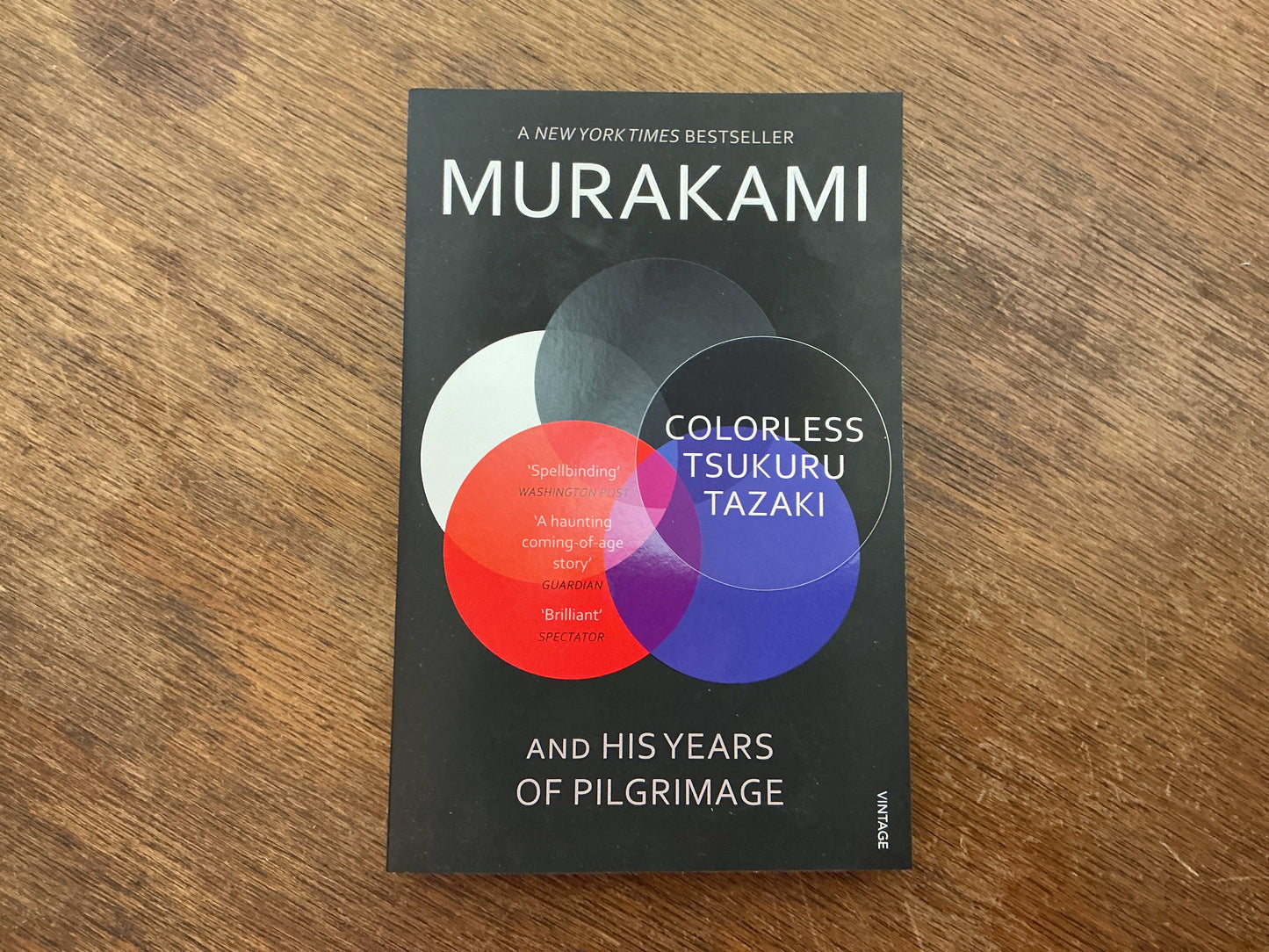 Colorless Tsukuru Tazaki and His Years of Pilgrimage by Haruki Murakami