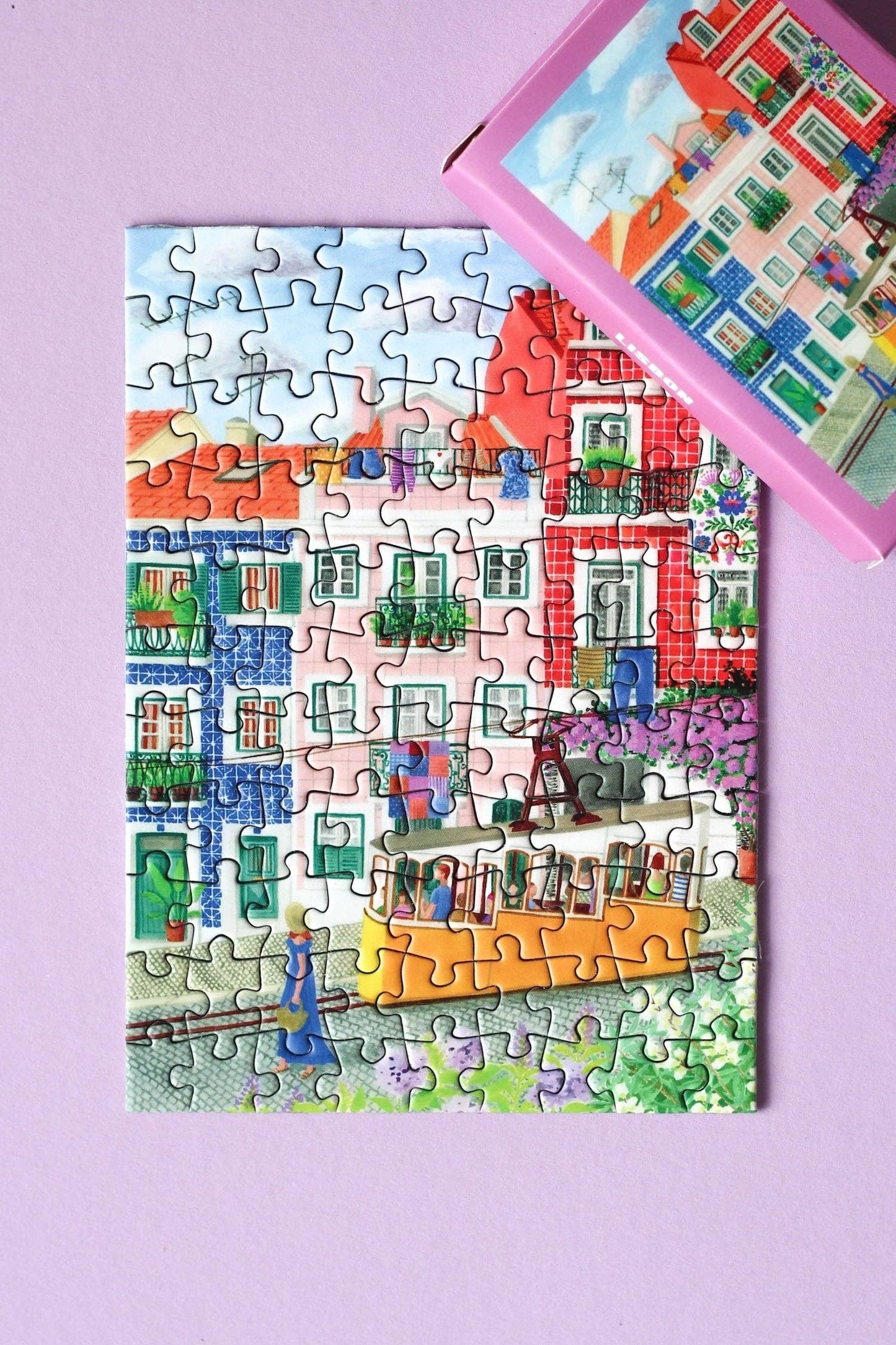 Mini-Puzzle Lisbon, 99 pieces