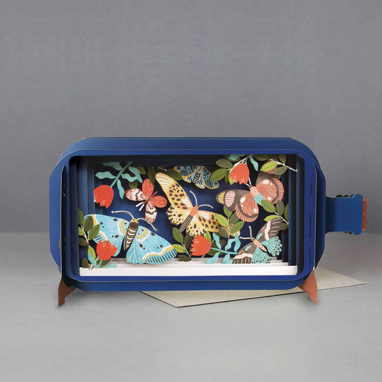 Message in a Bottle Pop Up Card -Butterflies