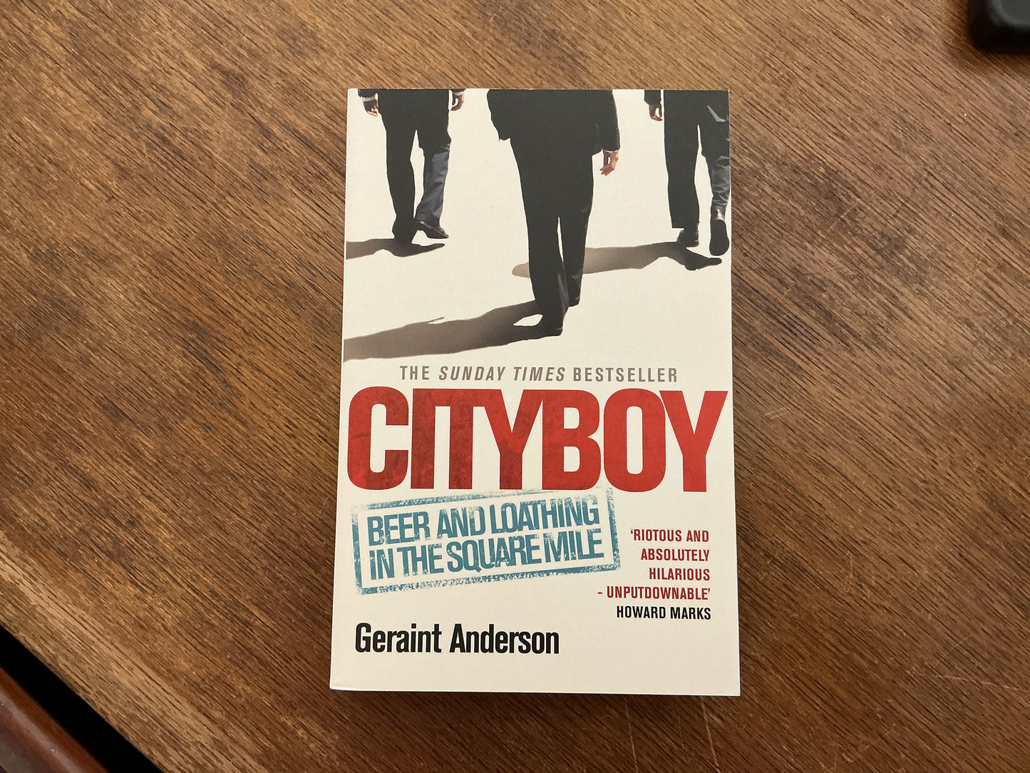 Cityboy: Beer and Loathing in the Square Mile