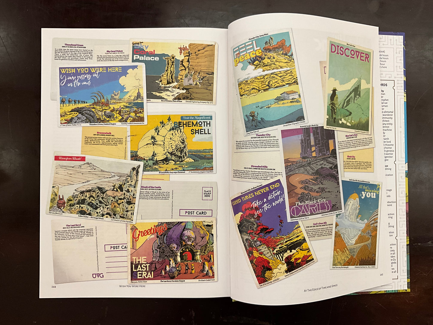 Ultraviolet Grasslands and the Black City Second Edition (UVG2E) RPG (Includes PDF)