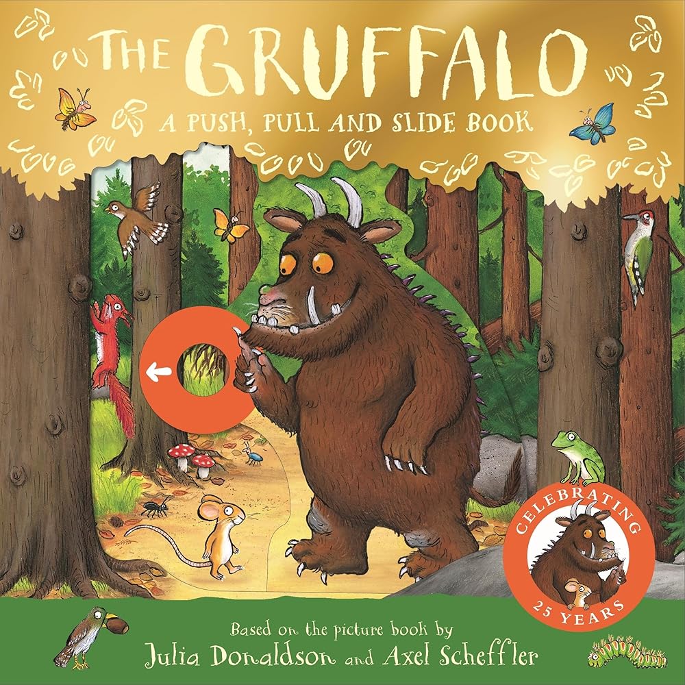 Macmillan Childrens Books The Gruffalo A Push, Pull and Slide Book. cover image