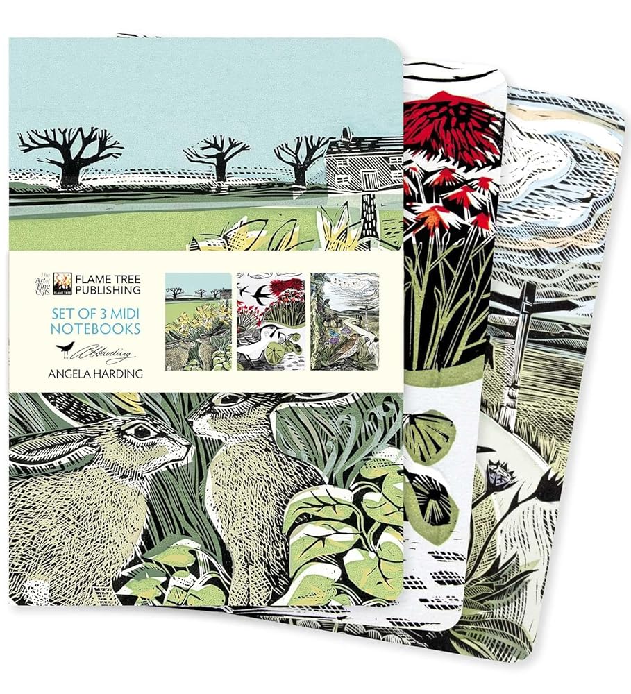 Angela Harding: Landscapes Set of 3 Midi Notebooks (Midi Notebook Collections) cover image