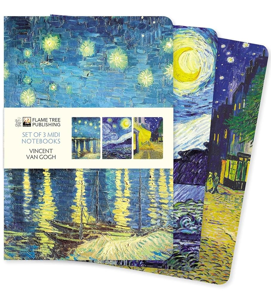 Vincent van Gogh Set of 3 Midi Notebooks (Midi Notebook Collections) cover image