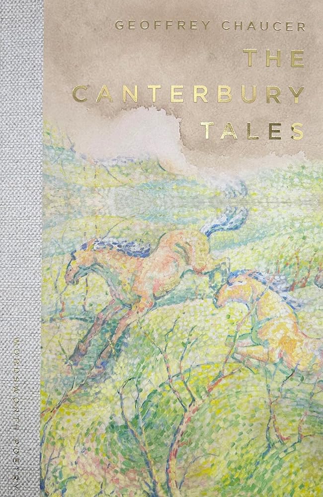 The Canterbury Tales (Wordsworth Poetry Library) cover image