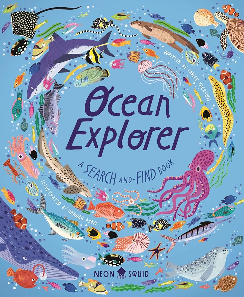 Ocean Explorer: A Search and Find Book cover image