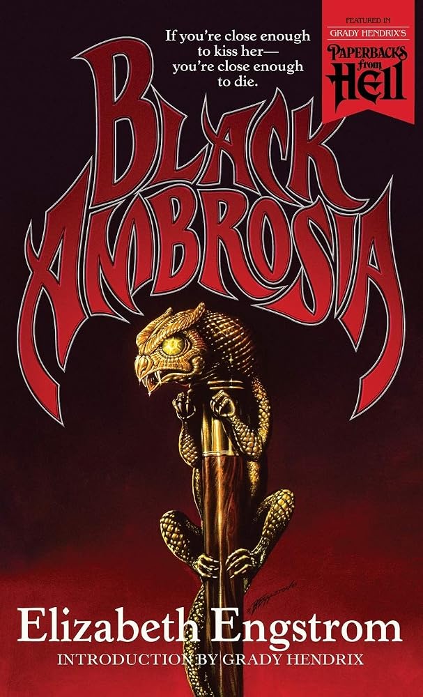 Black Ambrosia (Paperbacks from Hell) cover image
