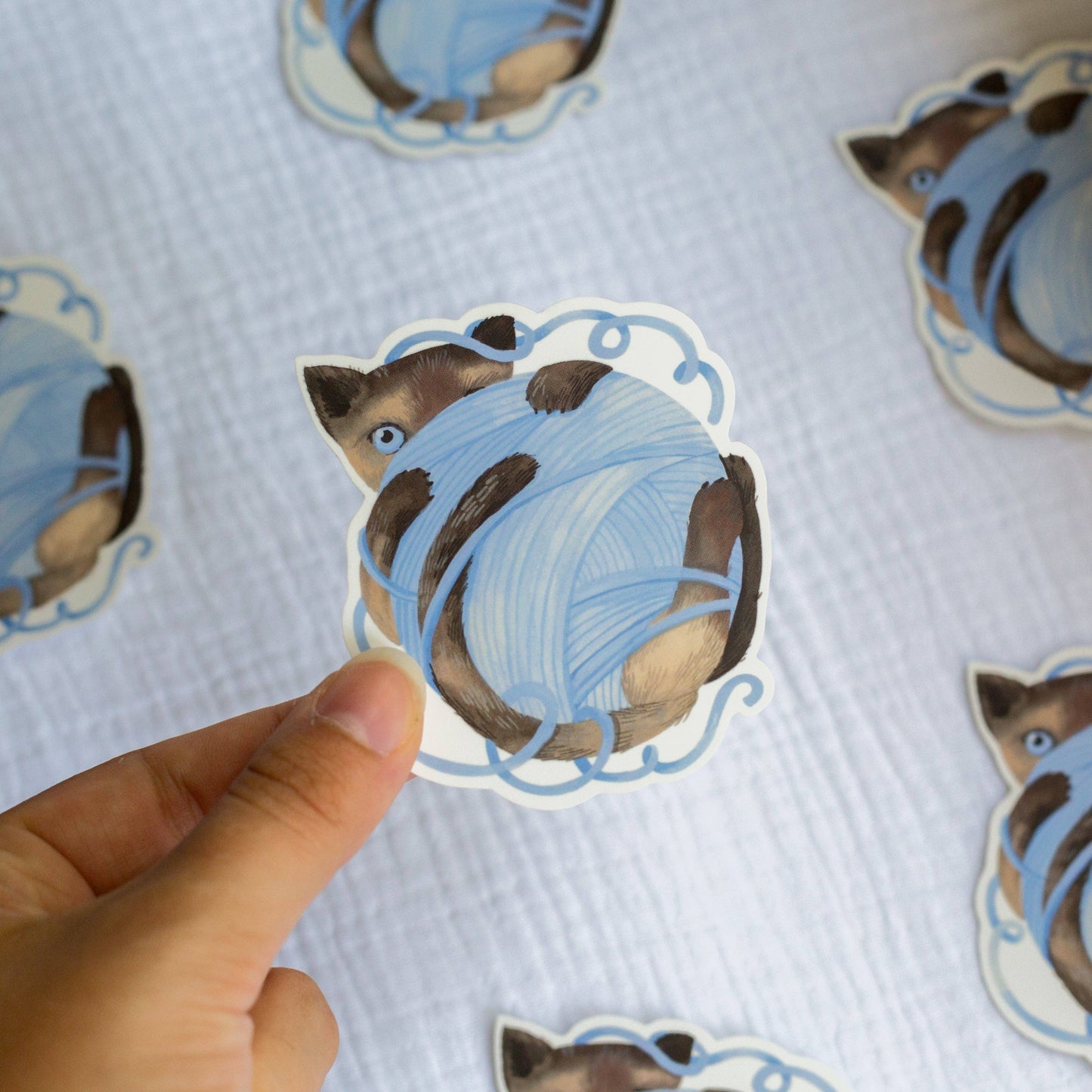 Vinyl sticker — Kitten
