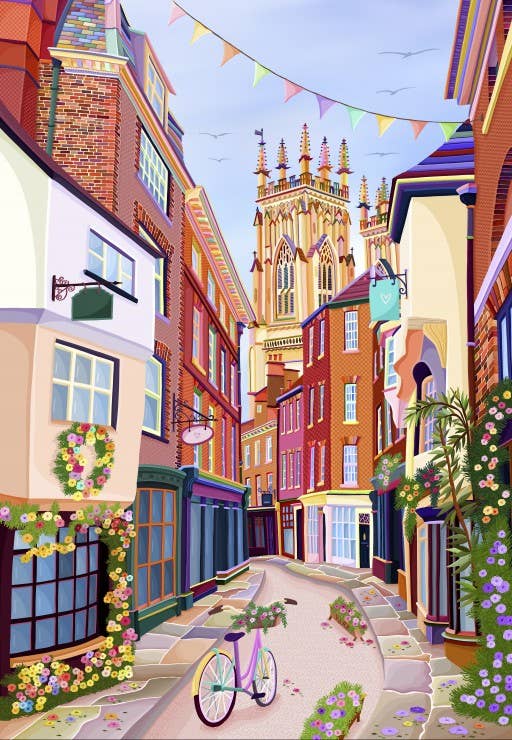 1000-piece Puzzle - York Petergate