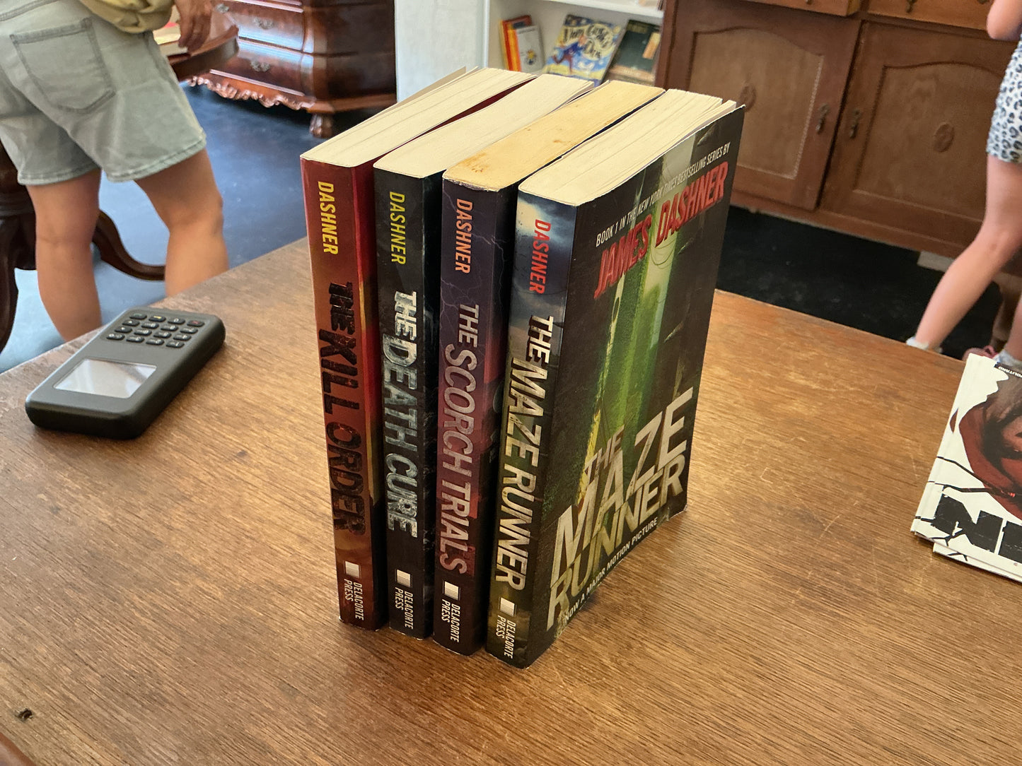 Maze Runner series- 4 book