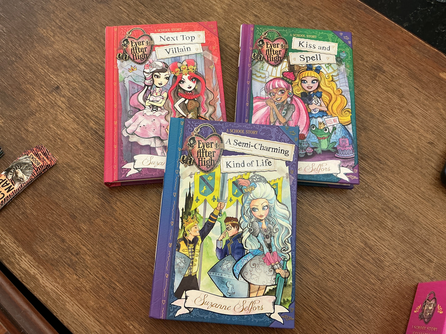Ever After High: A School Story Collection 3 hardcover books