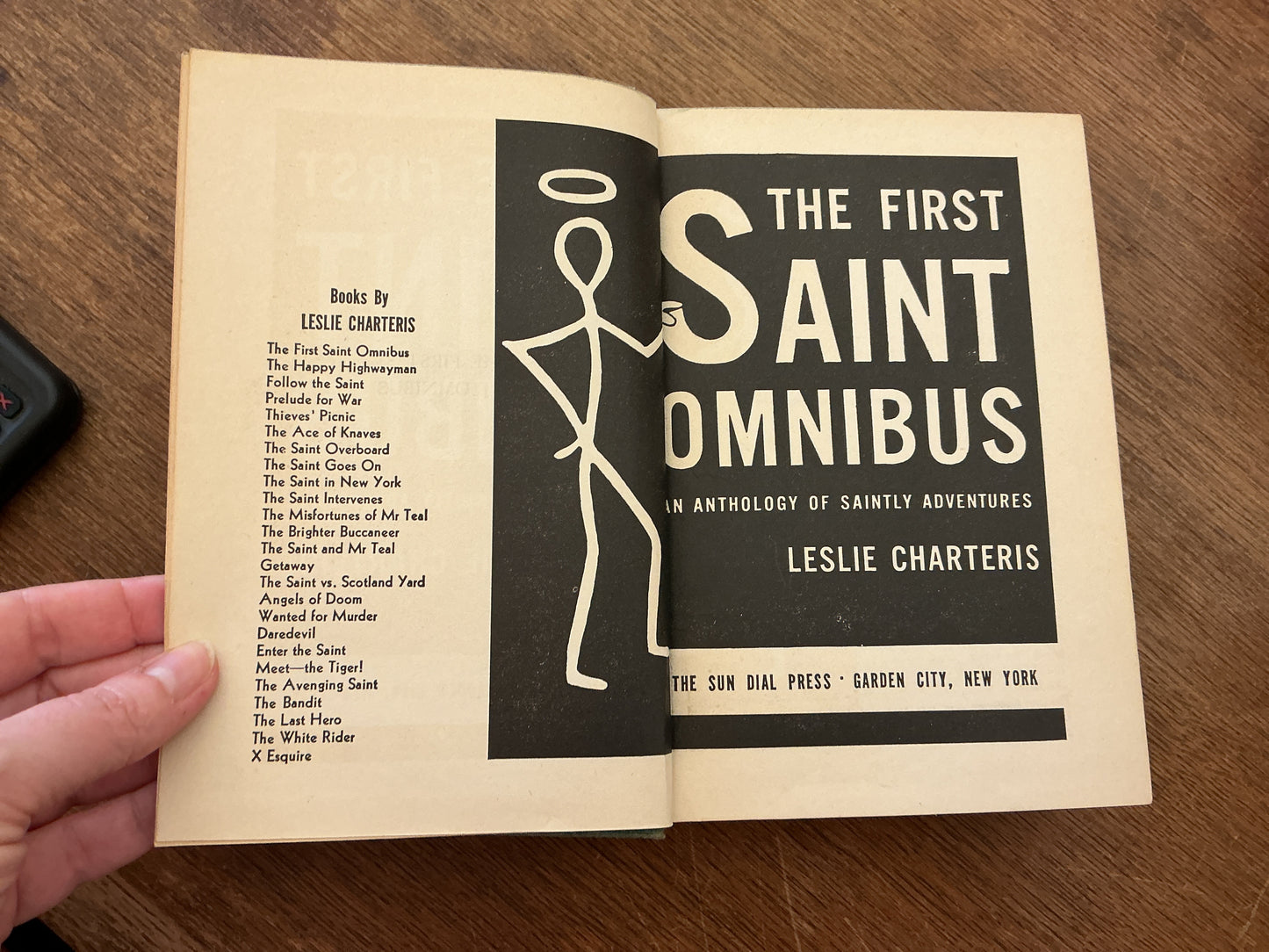 The First Saint Omnibus by Leslie Charteris