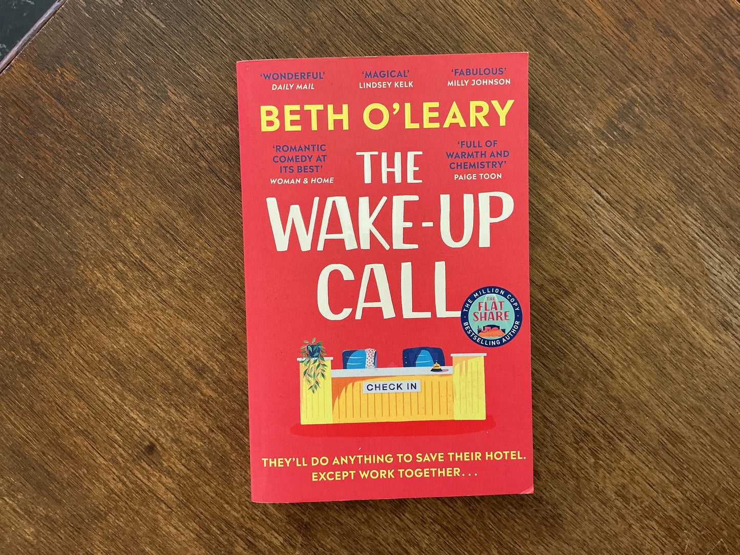 The wake-up call by Beth O'Leary