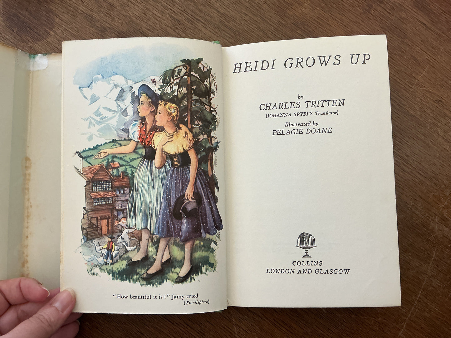 Heidi Grows Up by Charles Tritten 1962 edition