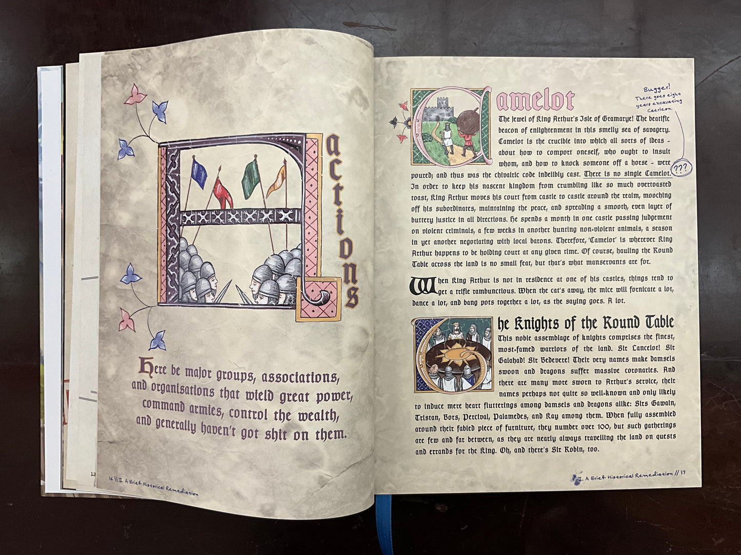 Monty Python's Cocurricular Mediaeval Reenactment Programme RPG (Includes PDF)