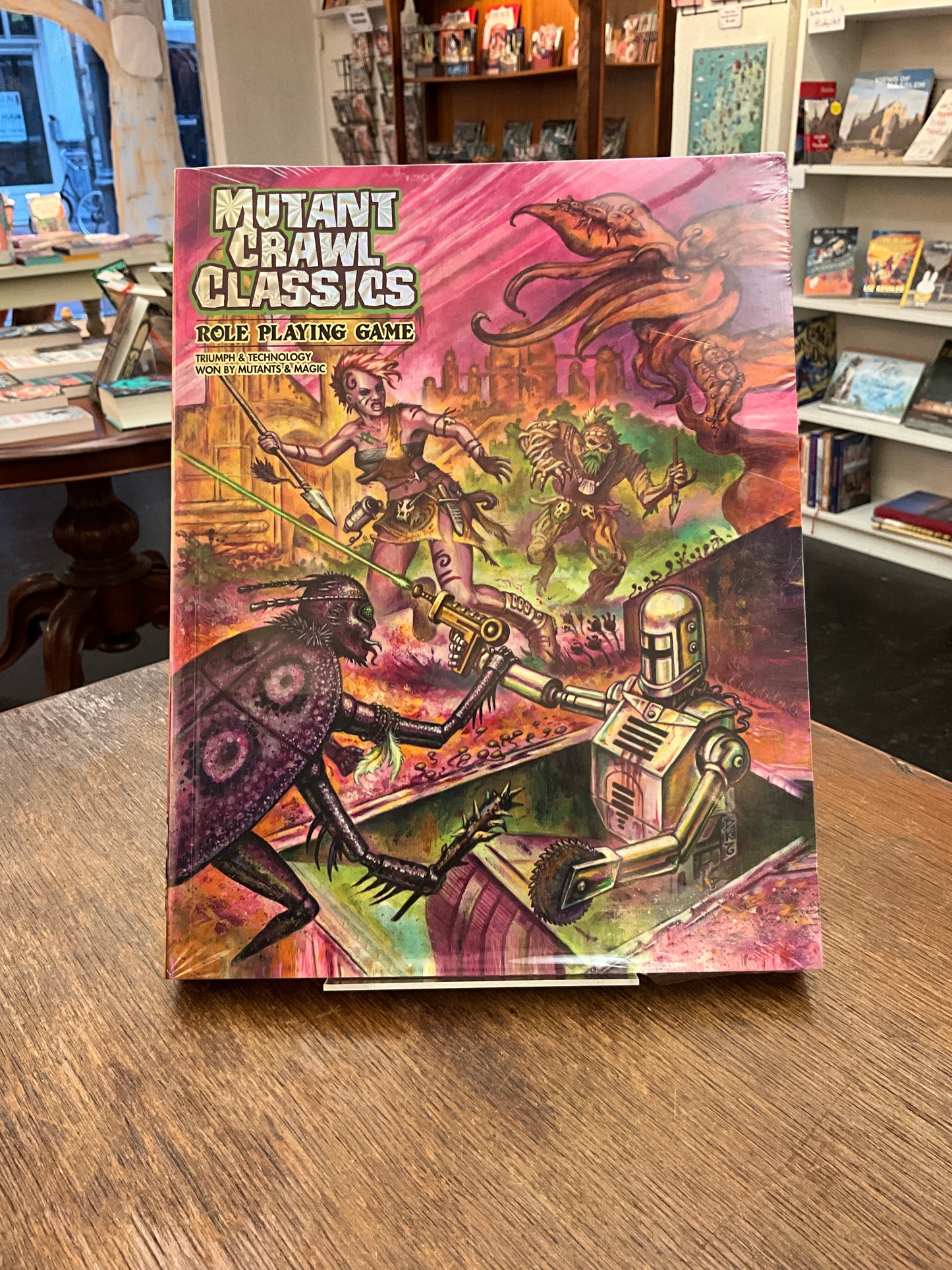 Mutant Crawl Classics Core Rulebook - Softcover