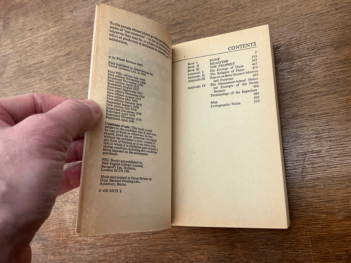 Dune: 1978 NEL Paperback Edition