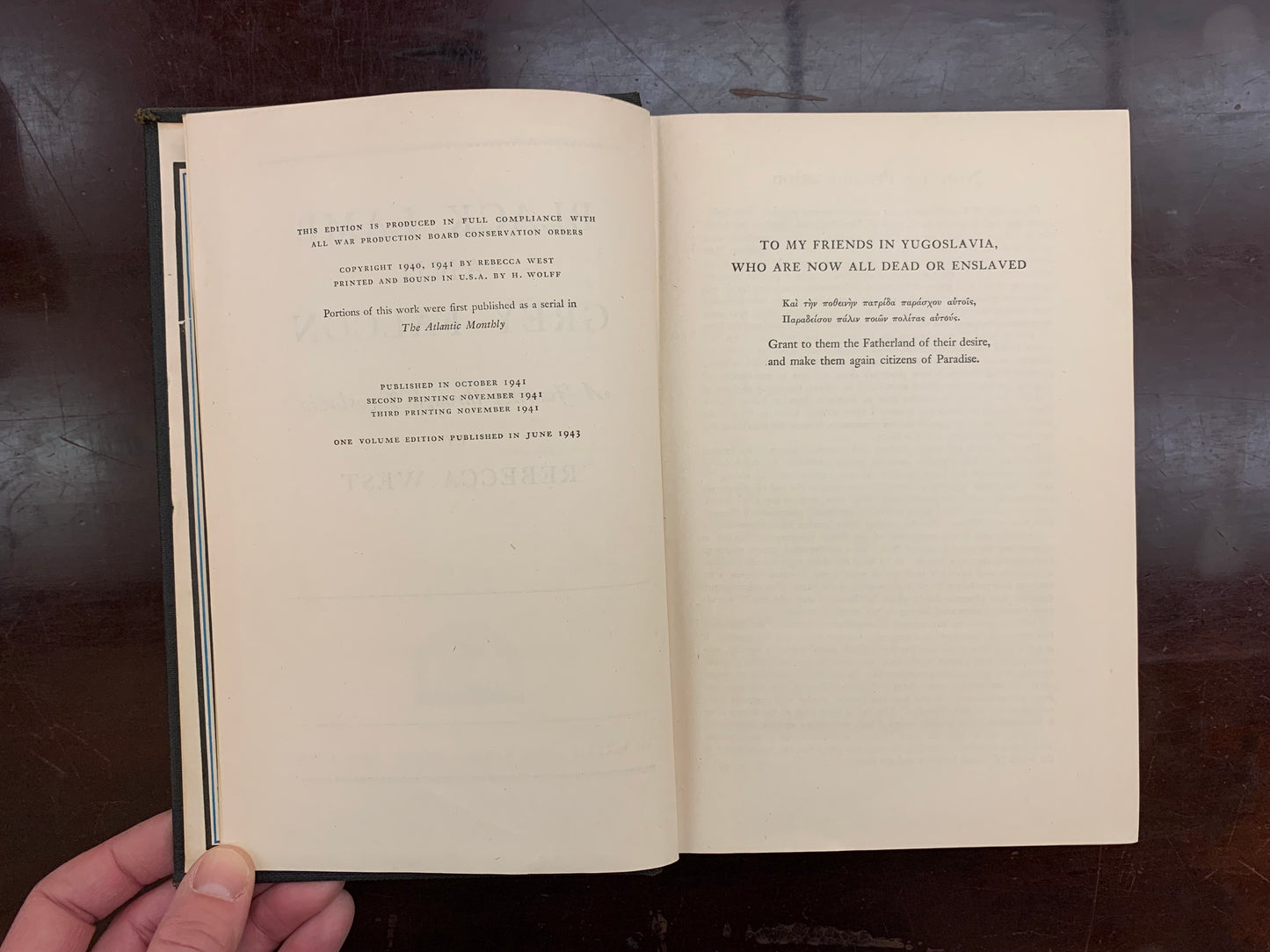 Black Lamb and Grey Falcon by Rebecca West