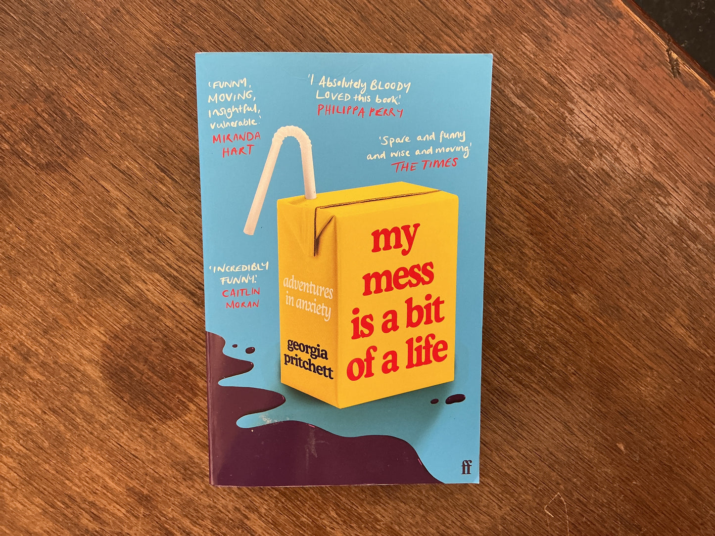 My Mess Is a Bit of a Life: Adventures in Anxiety by Georgia Pritchett