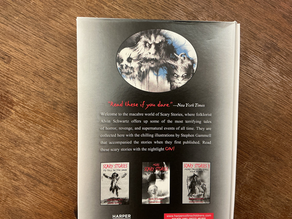Scary Stories: The Complete 3-Book Collection by Alvin Schwartz & Stephen Gammell
