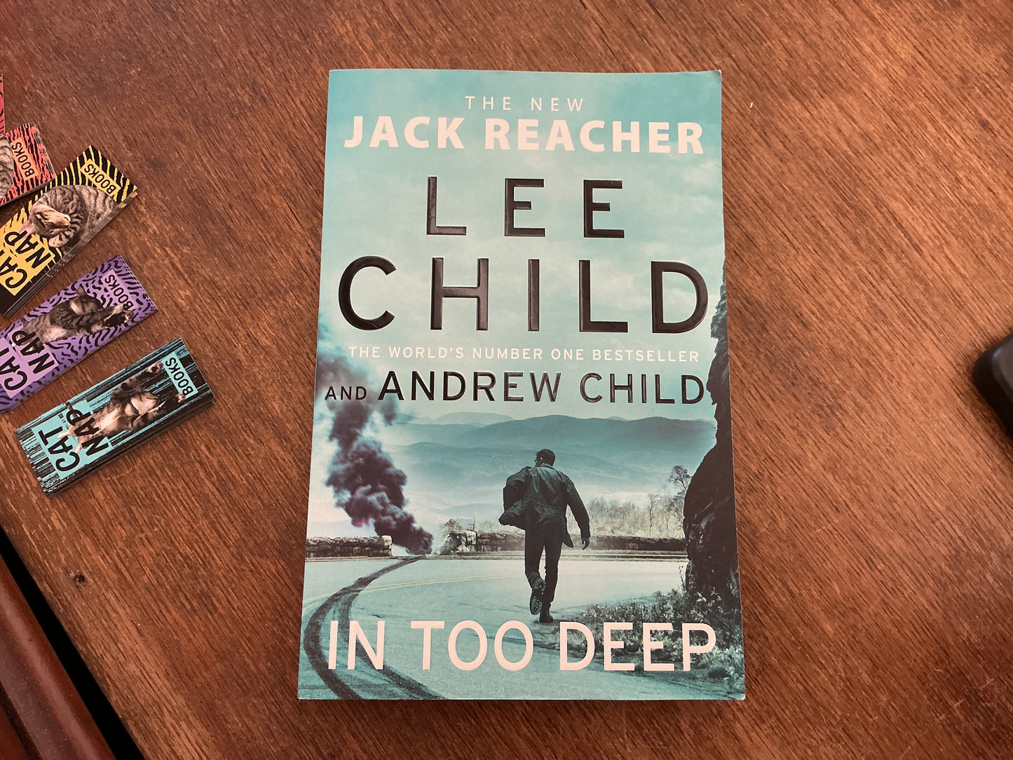 In Too Deep by Lee and Andrew Child- a Jack Reacher novel