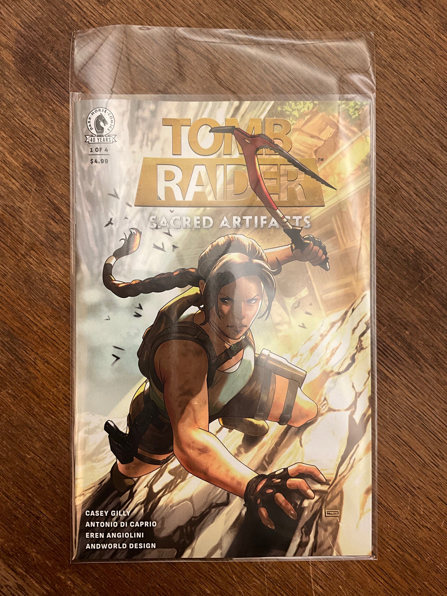 Tomb Raider: Sacred Artifacts: Comic issue #1
