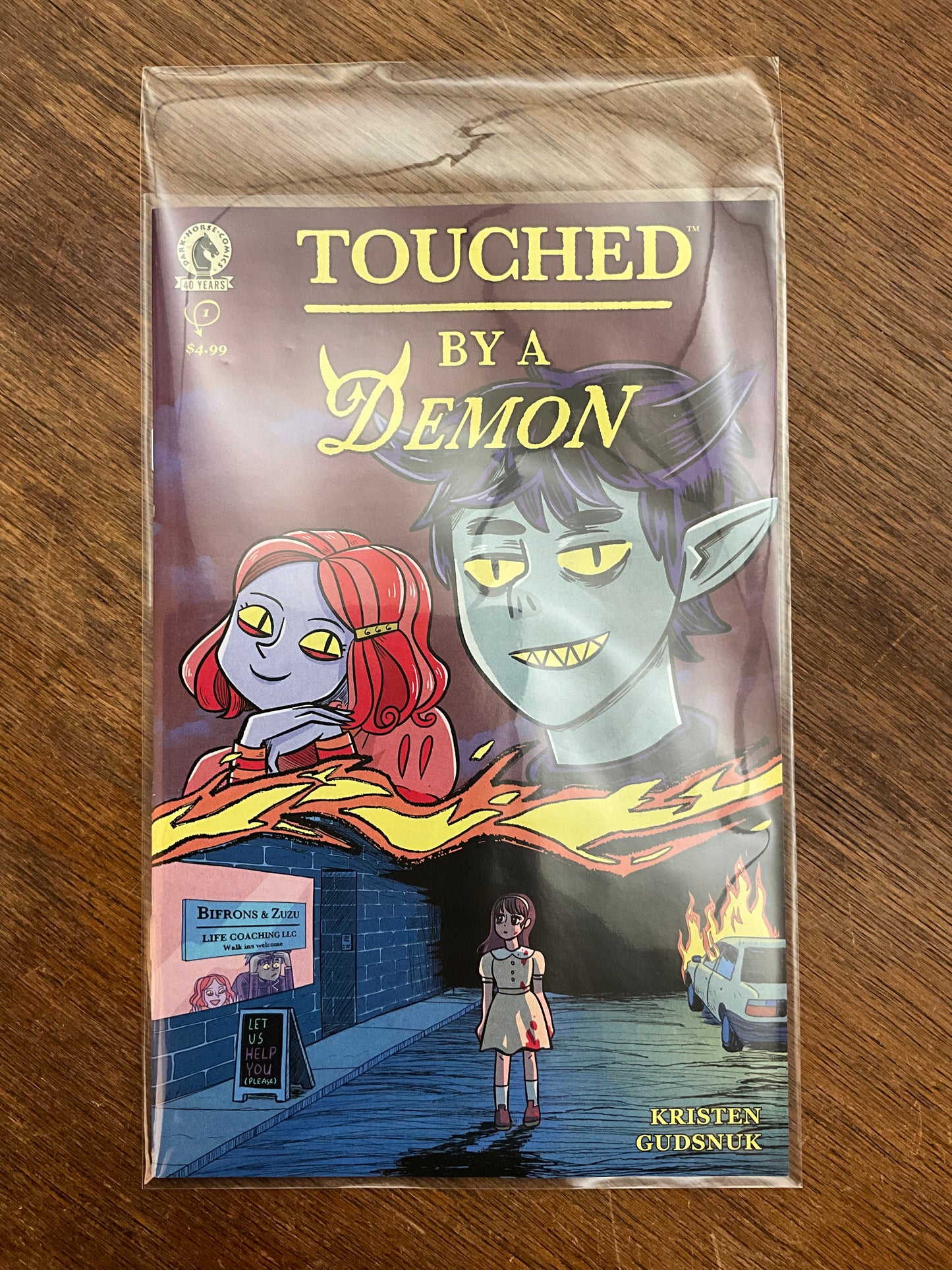 Touched by a Demon: Comic issue #1