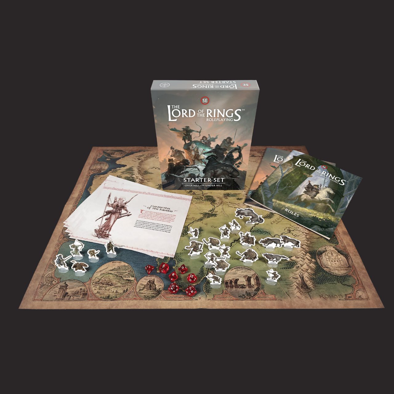 The Lord of the Rings RPG Starter Set (5E) (Includes PDF)