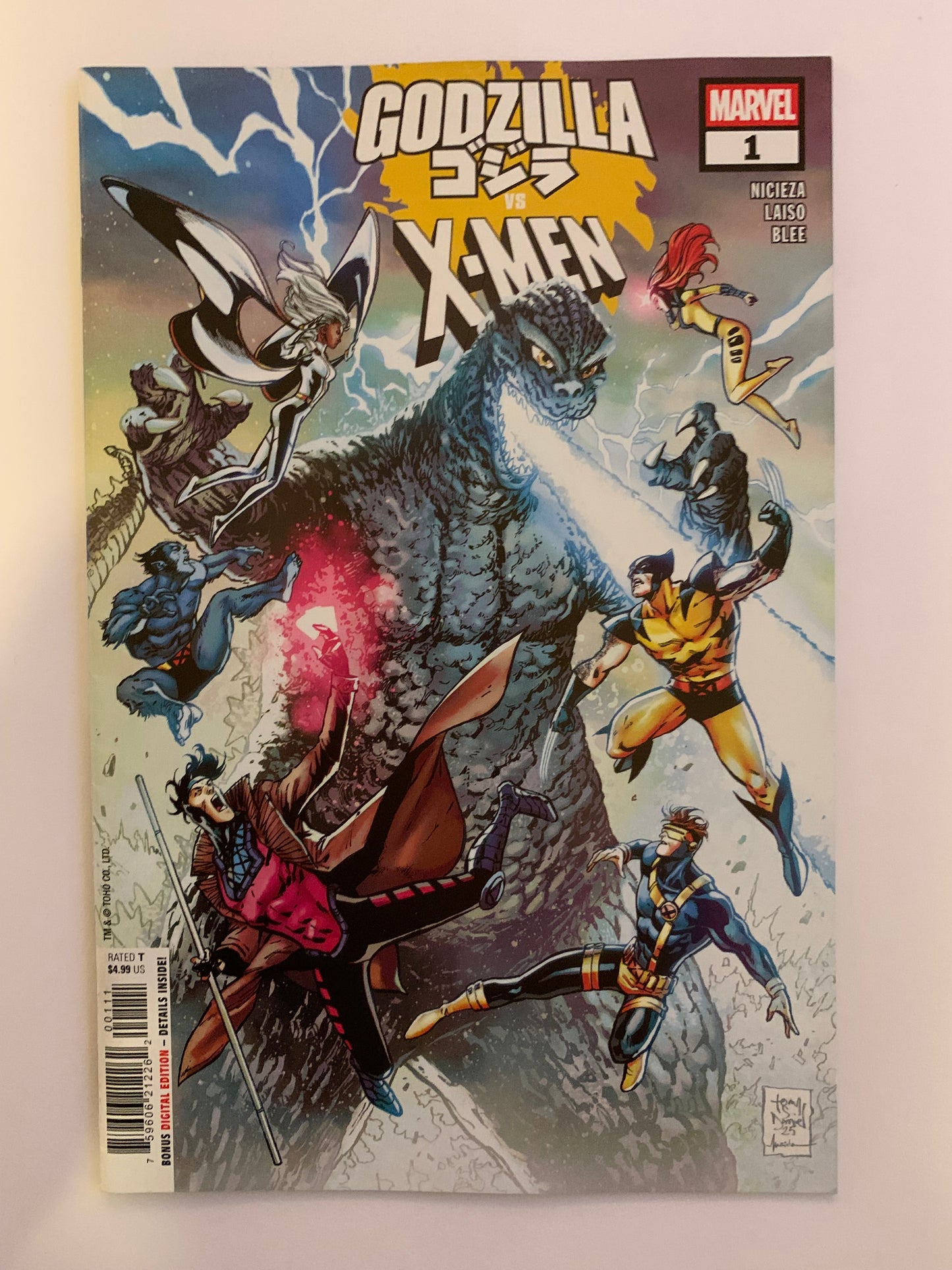 Godzilla vs X-Men: Comic Issue #1