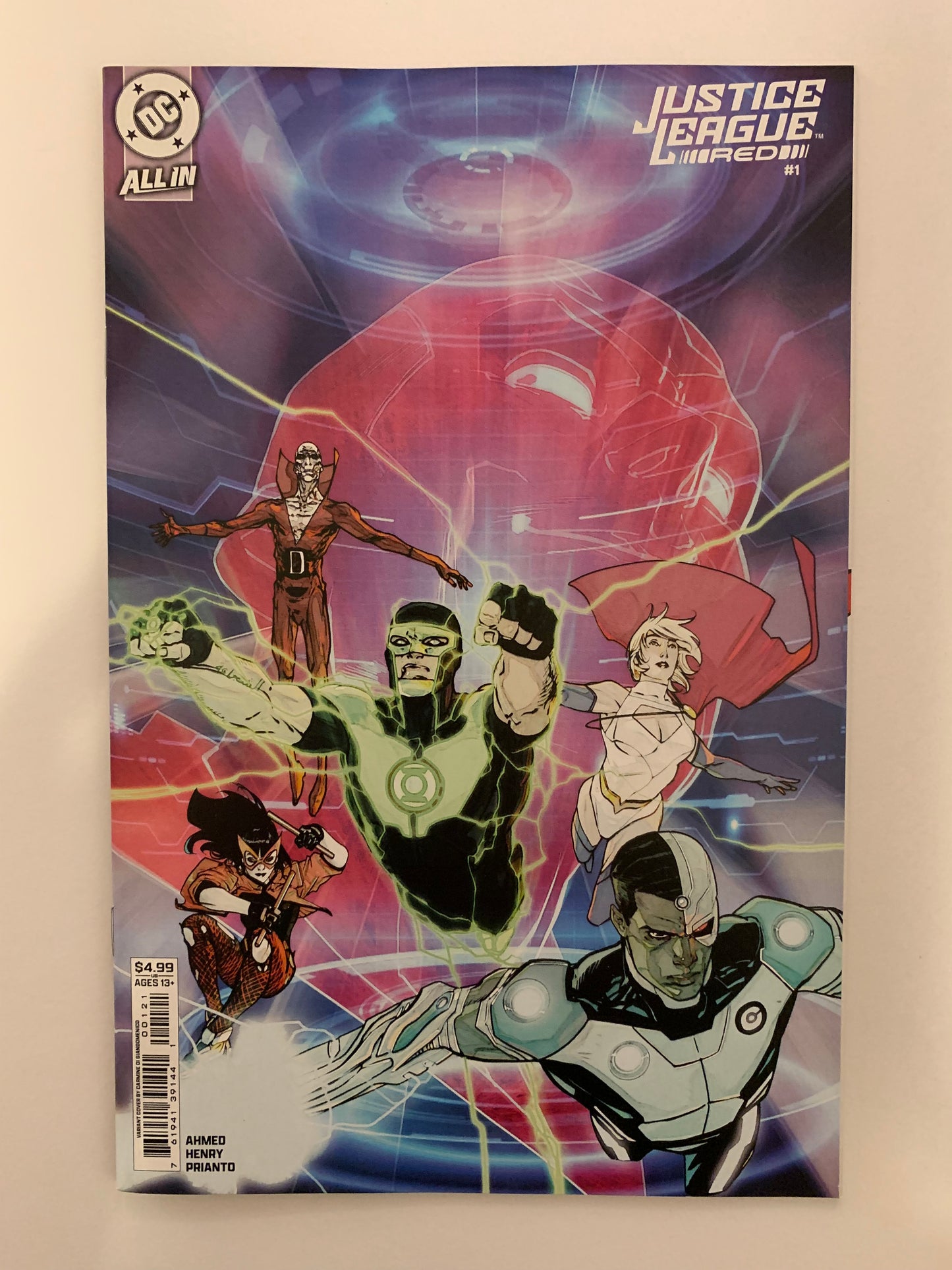 Justice League: Red: Comic Issue #1