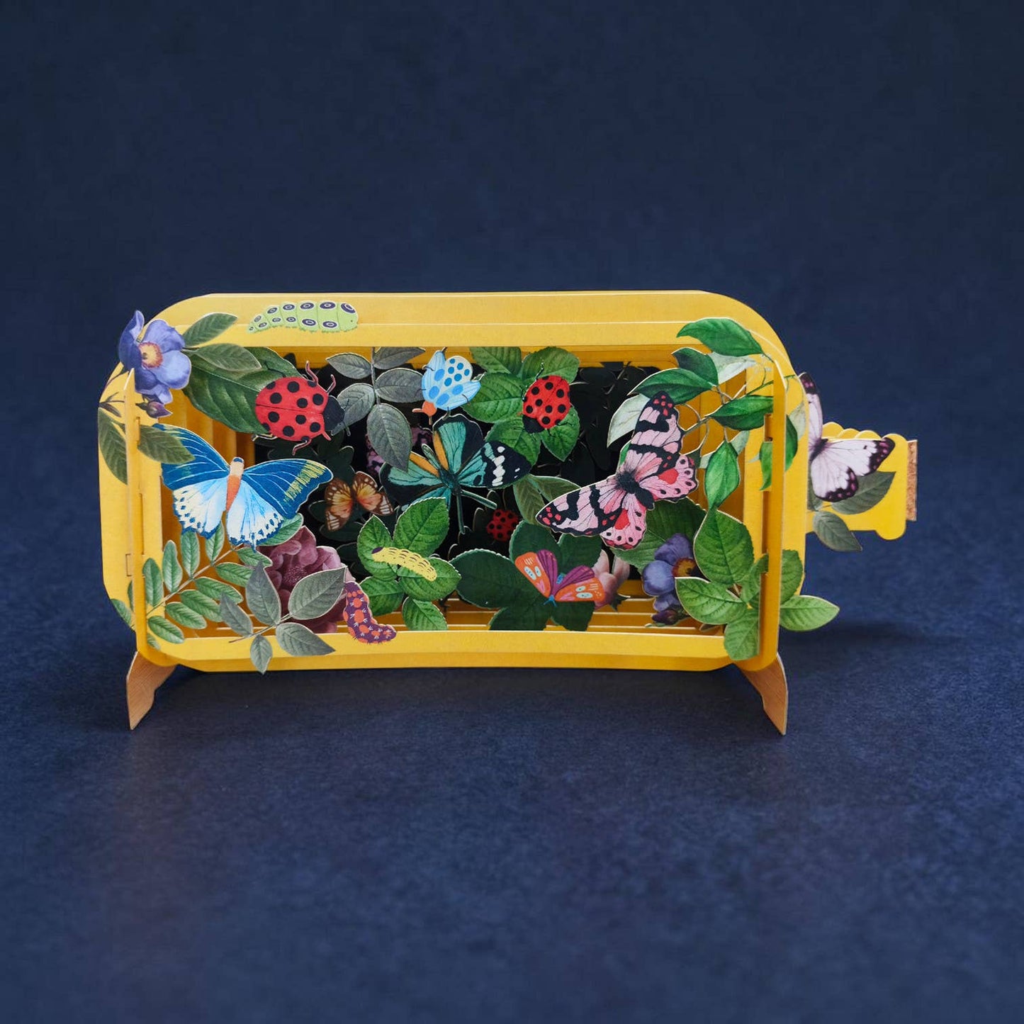 Butterfly Garden 3D card