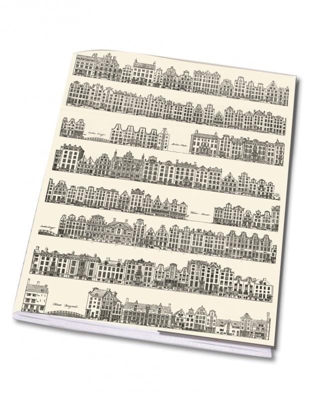 Canal Houses Notebook A5 softcover