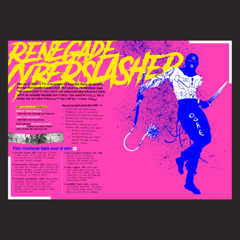 CY_BORG Core Rulebook RPG (Includes PDF)